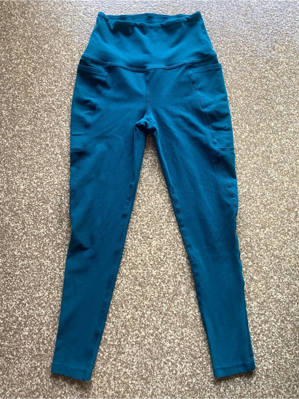 Beyond Yoga Teal High-Waist Leggings